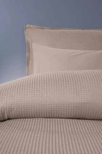 Altınbaşak Jacquard Satin Double Duvet Cover Set Diamond Sabre - 3