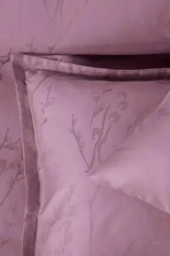 Altınbaşak Jacquard Satin Double Duvet Cover Set Minna Puce - 3