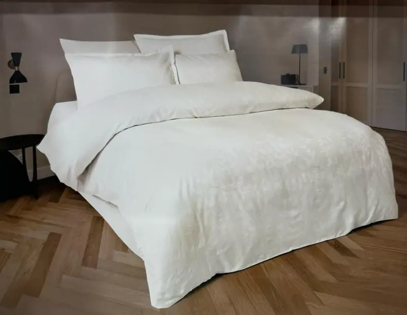 Altınbaşak Jacquard Satin Double Duvet Cover Set Perle Arcane - 2