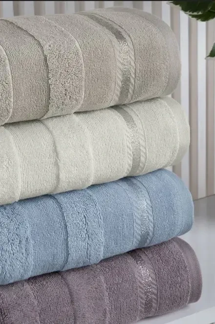 Altınbaşak Jakarlı 4´lü 50x90 El Havlusu Nila - 3