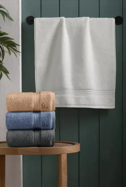 Altınbaşak Soft Set of 4 50x90 Hand Towels - 1