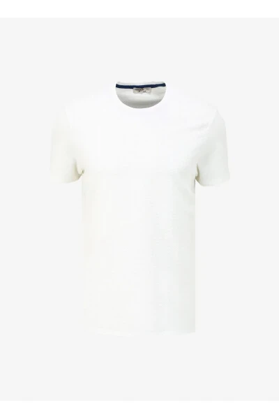 Altınyıldız Classics Beyaz Erkek T-Shirt 4A4824200065 - ALTINYILDIZ CLASSICS