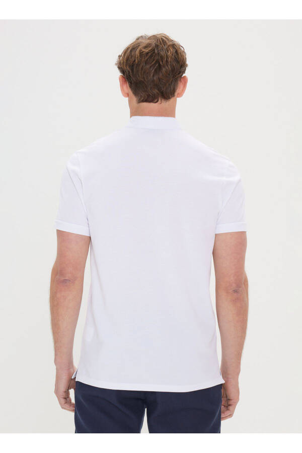 Altınyıldız Classics Beyaz Erkek T-Shirt 4A4824200057 - 5