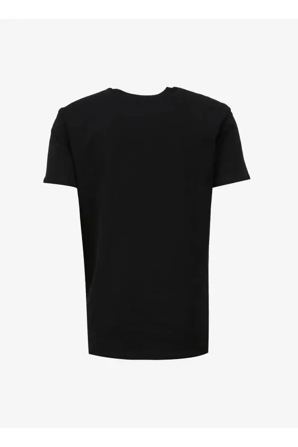 Altınyıldız Classics Black Men's T-Shirt 4A4824200053 - 2