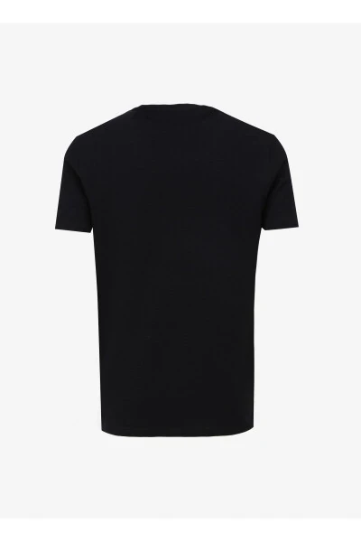 Altınyıldız Classics Black Men's T-Shirt 4A4824200065 - 2