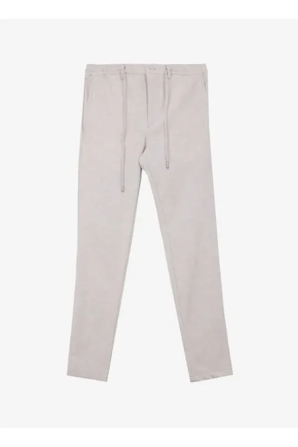 Altinyildiz Classics Bogʻlamli Bel Oddiy Kesa Oyoq Sliy - 1