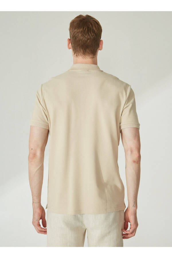 Altınyıldız Classics Dark Yellow Men's Polo T-Shirt - 5