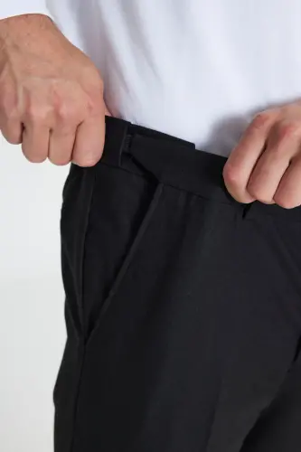 Altınyıldız Classics Эластичный пояс Slim Fit Чёрный E - 5