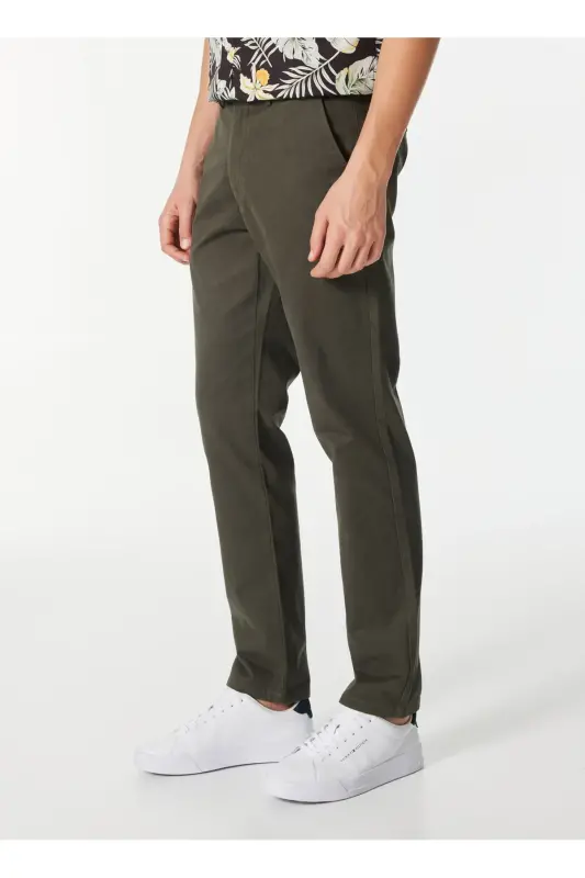 Altınyıldız Classics Normal Bel Comfort Fit Haki E - 3