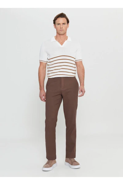 Altınyıldız Classics Normal Bel Normal Paça Comfort Fit Vizon Erkek Pantolon ACE001252190_VIZ - ALTINYILDIZ CLASSICS