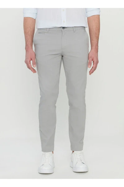 Altınyıldız Classics Normal Bel Normal Paça Slim Fit Gri Erkek Pantolon ACE001252192_GRI - ALTINYILDIZ CLASSICS
