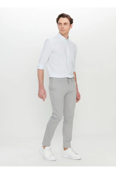 Altınyıldız Classics Normal Bel Normal Paça Slim Fit Gri Erkek Pantolon ACE001252192_GRI - 3
