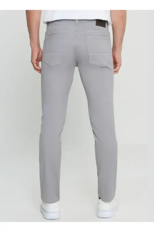 Altınyıldız Classics Normal Bel Normal Paça Slim Fit Gri Erkek Pantolon ACE001252246_GRI - 4