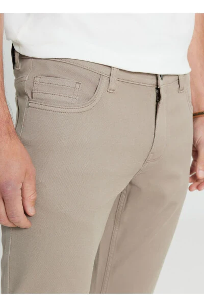 Altinyildiz Classics Normal Bel Normal Paça Slim Fit Vizon Erkak Pantolon ACE001252246_VIZ - 4