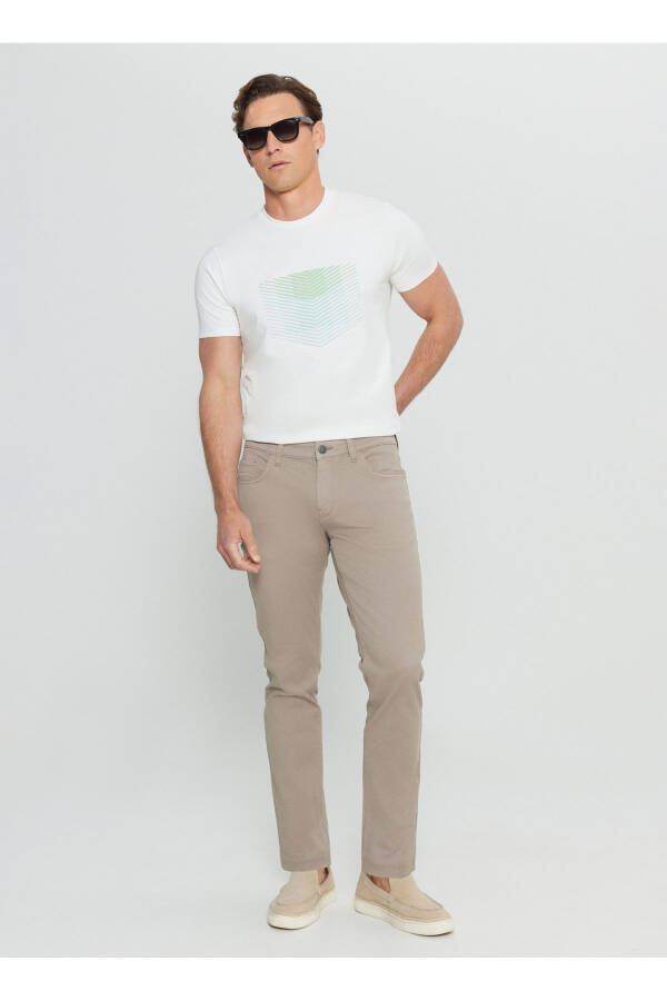 Altinyildiz Classics Normal Bel Normal Paça Slim Fit Vizon Erkak Pantolon ACE001252246_VIZ - 2