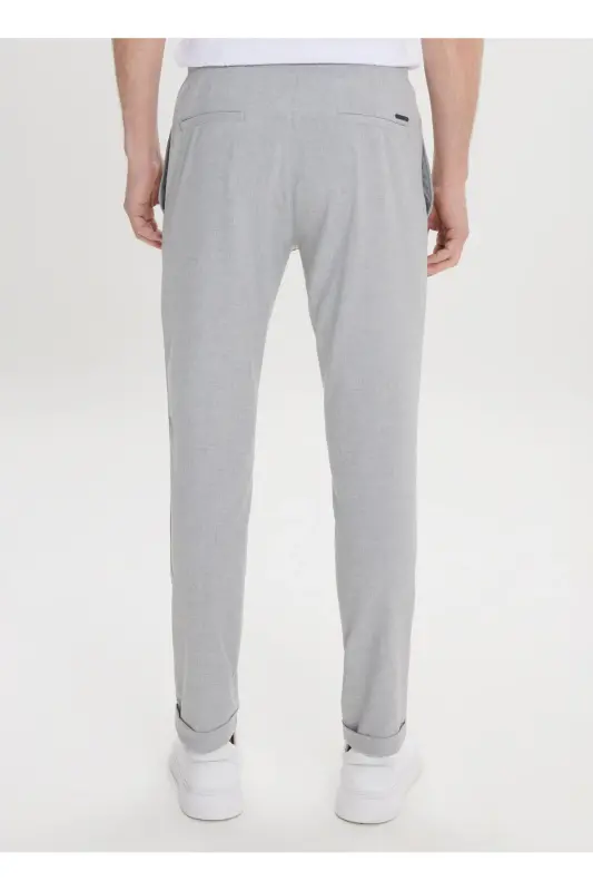 Altınyıldız Classics Normal Bel Slim Fit Gri Erkek Pantolon ET0100000010_GRI - Gri - 6