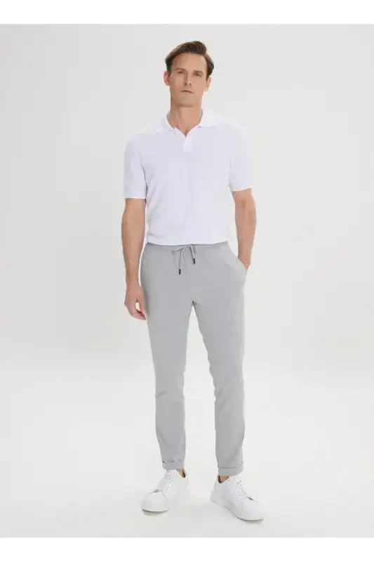 Altınyıldız Classics Normal Bel Slim Fit Gri Erkek Pantolon ET0100000010_GRI - 1