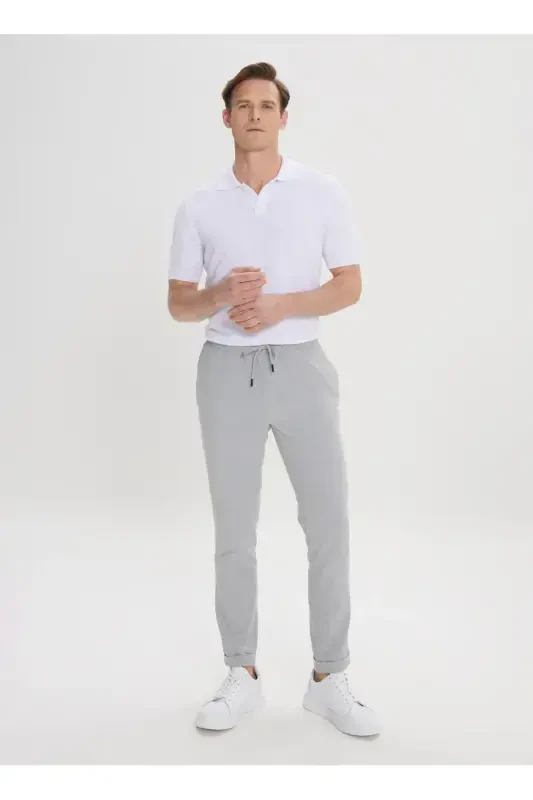 Altınyıldız Classics Normal Bel Slim Fit Gri Erkek Pantolon ET0100000010_GRI - 3