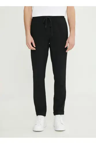 Altınyıldız Classics Normal Bel Slim Fit Siyah Erkek Pantolon ET0100000010_SYH - 3