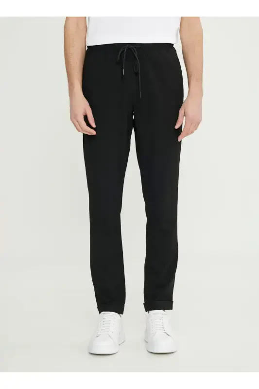 Altınyıldız Classics Normal Bel Slim Fit Siyah Erkek Pantolon ET0100000010_SYH - 3