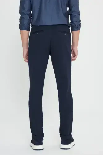 Altınyıldız Classics Приталенный Блейзер Slim Fit Тёмно-синий - 6