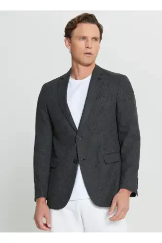 Altınyıldız Classics Regular Fit Black Men's Jacket - ALTINYILDIZ CLASSICS (1)
