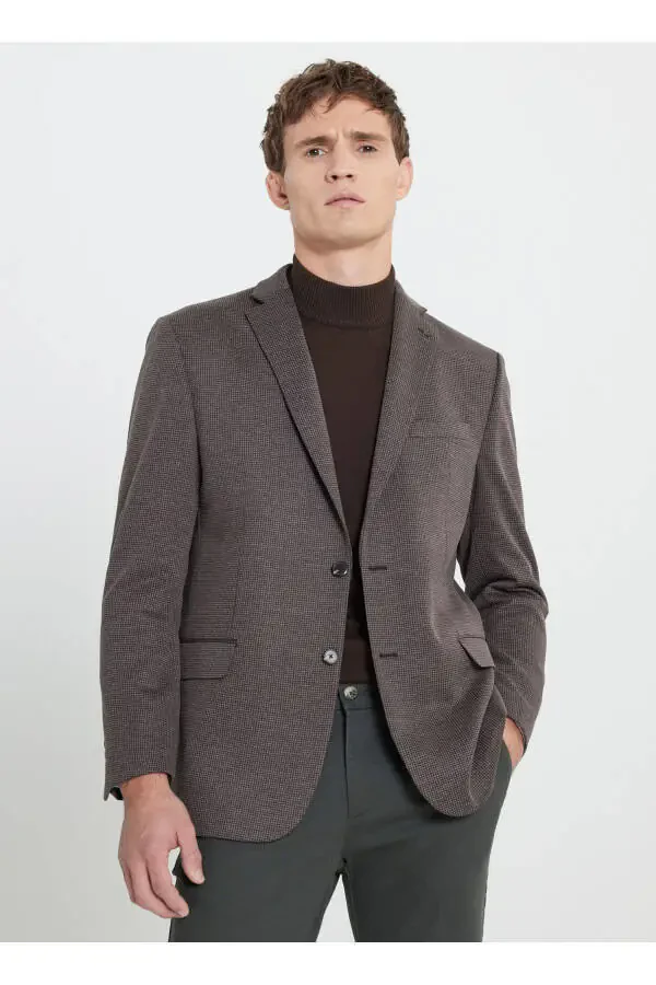 Altınyıldız Classics Regular Fit Coffee Men's Jacket ACE042510152_CEKET DAOS-B - 1