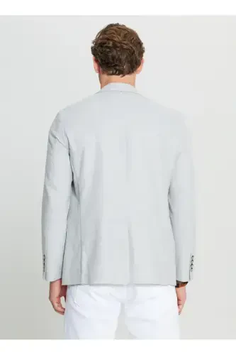 Altınyıldız Classics Regular Fit Gray Men's Jacket A - 5