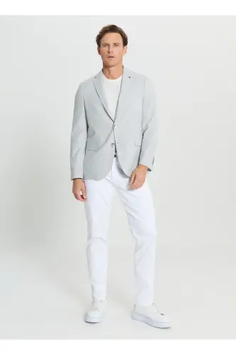 Altınyıldız Classics Regular Fit Gray Men's Jacket A - 2