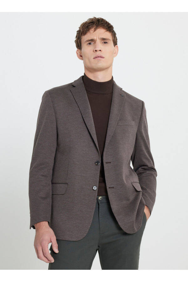 Altınyıldız Classics Regular Fit Qahva Erkek Ceket ACE042510152_CEKET DAOS-B - 1