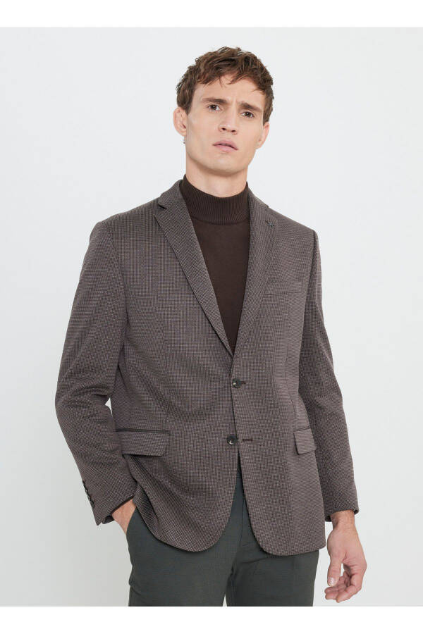 Altınyıldız Classics Regular Fit Qahva Erkek Ceket ACE042510152_CEKET DAOS-B - 3