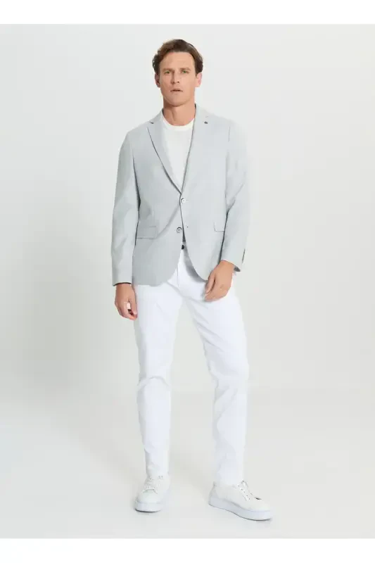 Altınyıldız Classics Regular Fit Серое Мужское Пальто A - 2