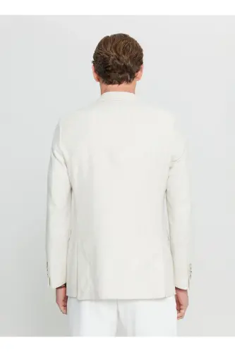 Altınyıldız Classics Slim Fit Beige Men's Jacket ACE0 - 7