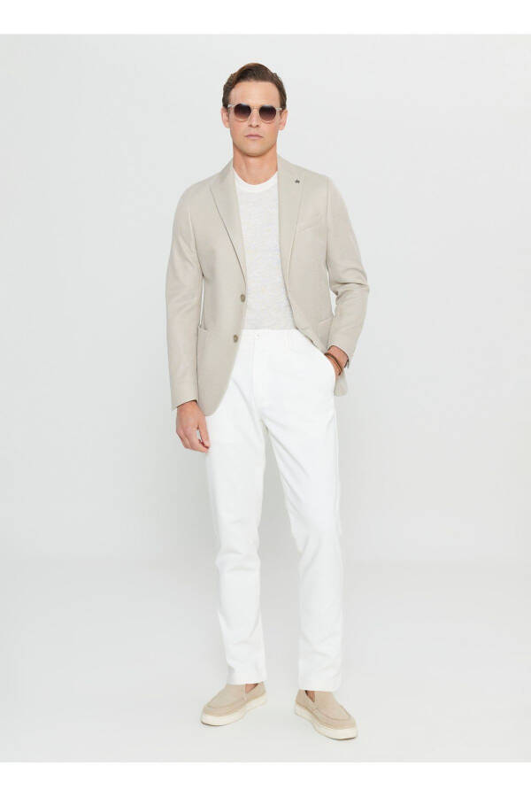 Altınyıldız Classics Slim Fit Beige Men's Jacket ACE0 - 2