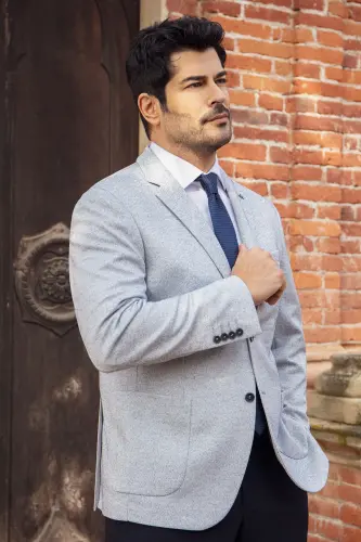 Altınyıldız Classics Slim Fit Indigo Erkek Ceket ACE004252054_IND - 1