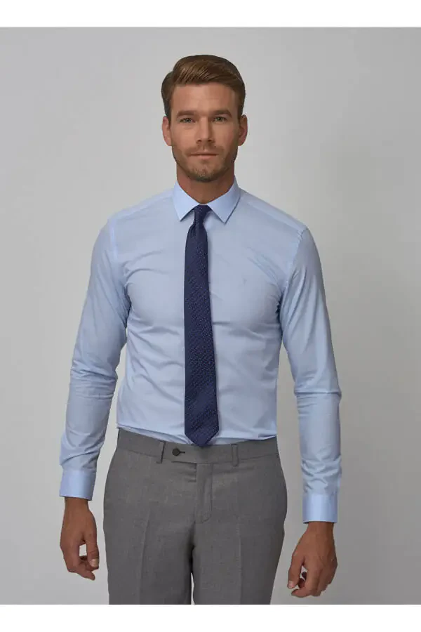 Altınyıldız Classics Slim Fit Классическая рубашка с воротником D - 2