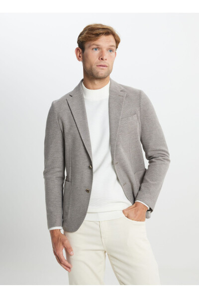 Altınyıldız Classics Slim Fit Light Brown Men's Jacket - ALTINYILDIZ CLASSICS