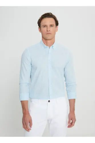 Altinyildiz Classics Slim Fit Tugmali Yoqa Ochiq Ma - 1