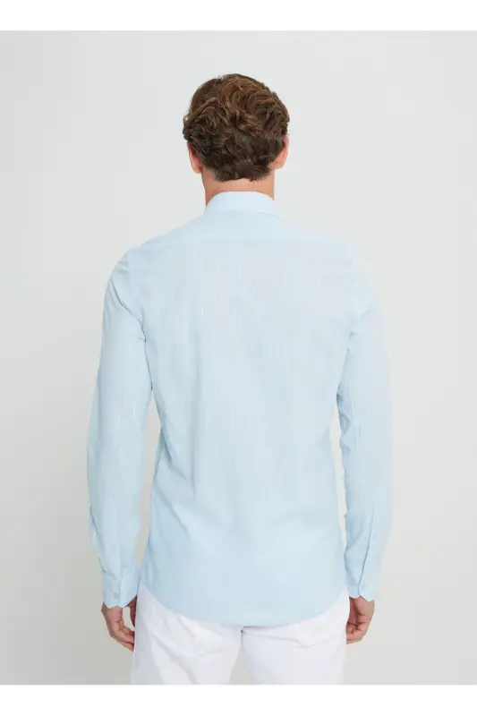 Altinyildiz Classics Slim Fit Tugmali Yoqa Ochiq Ma - 5