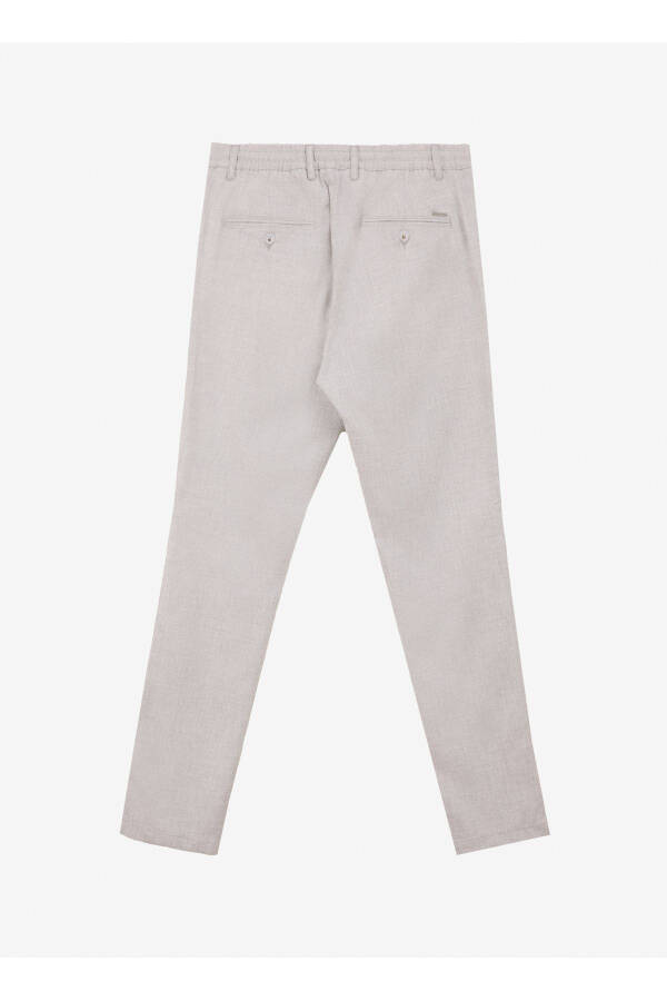 Altınyıldız Classics Trousers with Tie Waist and Slim Leg - 2