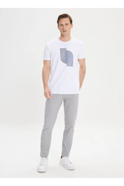 Altınyıldız Classics White Men's T-Shirt 4A4824200023 - ALTINYILDIZ CLASSICS (1)