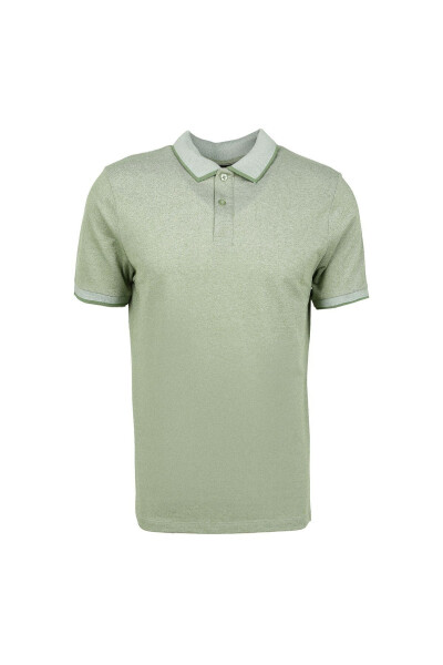Altınyıldız Classics Yeşil - Beyaz Erkek Polo T-Shirt 4A9000000003 - 1