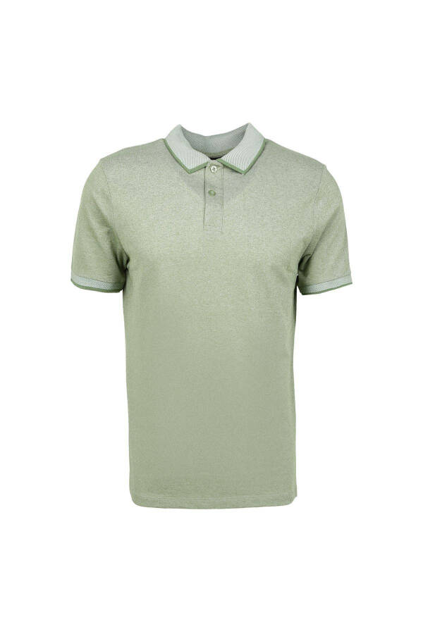 Altınyıldız Classics Yeşil - Beyaz Erkek Polo T-Shirt 4A9000000003 - 1