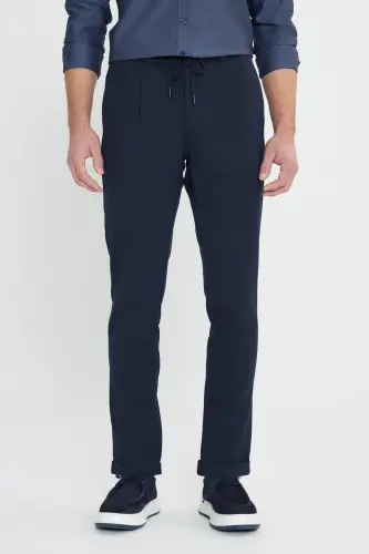 Altinyulduz Classics Bog'lamali Bel Slim Fit Lacive - 1