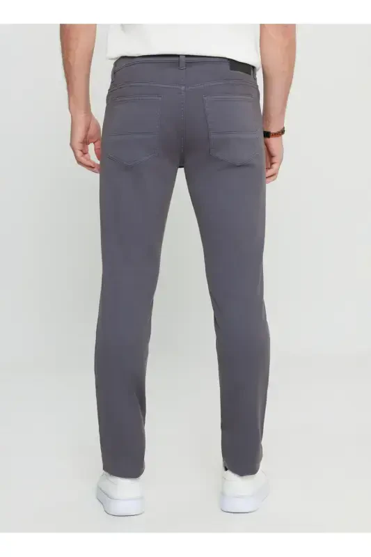 Altinyulduz Classics Normal Bel Normal Paça Slim Fit Antrasit Erkak Pantolon ACE001252246_ATR - 5