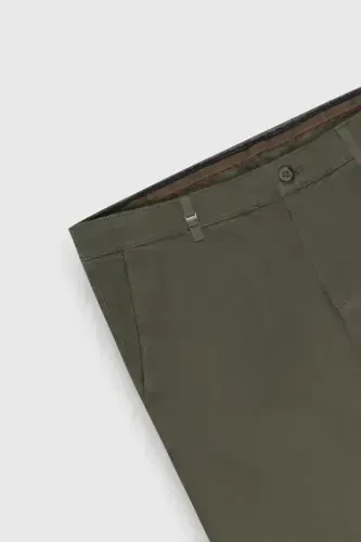 Altinyulduz Classics Normal Bel Slim Fit Haki Erkak Pantolon COE012510109_PANTALON YON CHO'NTAK QISM - 9