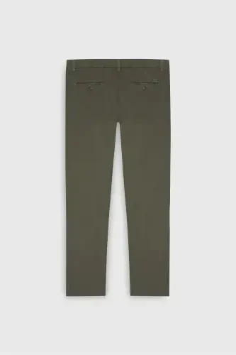 Altinyulduz Classics Normal Bel Slim Fit Haki Erkak Pantolon COE012510109_PANTALON YON CHO'NTAK QISM - 10