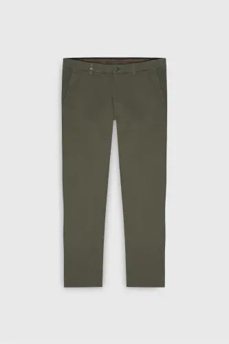 Altinyulduz Classics Normal Bel Slim Fit Haki Erkak Pantolon COE012510109_PANTALON YON CHO'NTAK QISM - 7