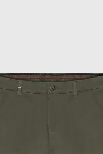 Altinyulduz Classics Normal Bel Slim Fit Haki Erkak Pantolon COE012510109_PANTALON YON CHO'NTAK QISM - 8