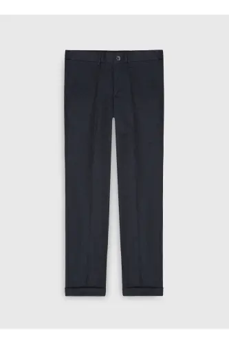 Altinyulduz Classics Rezinali Bel Slim Fit Antrasit Erkak Shim ACE012510152_PANTALON KLASIK YAN - 1